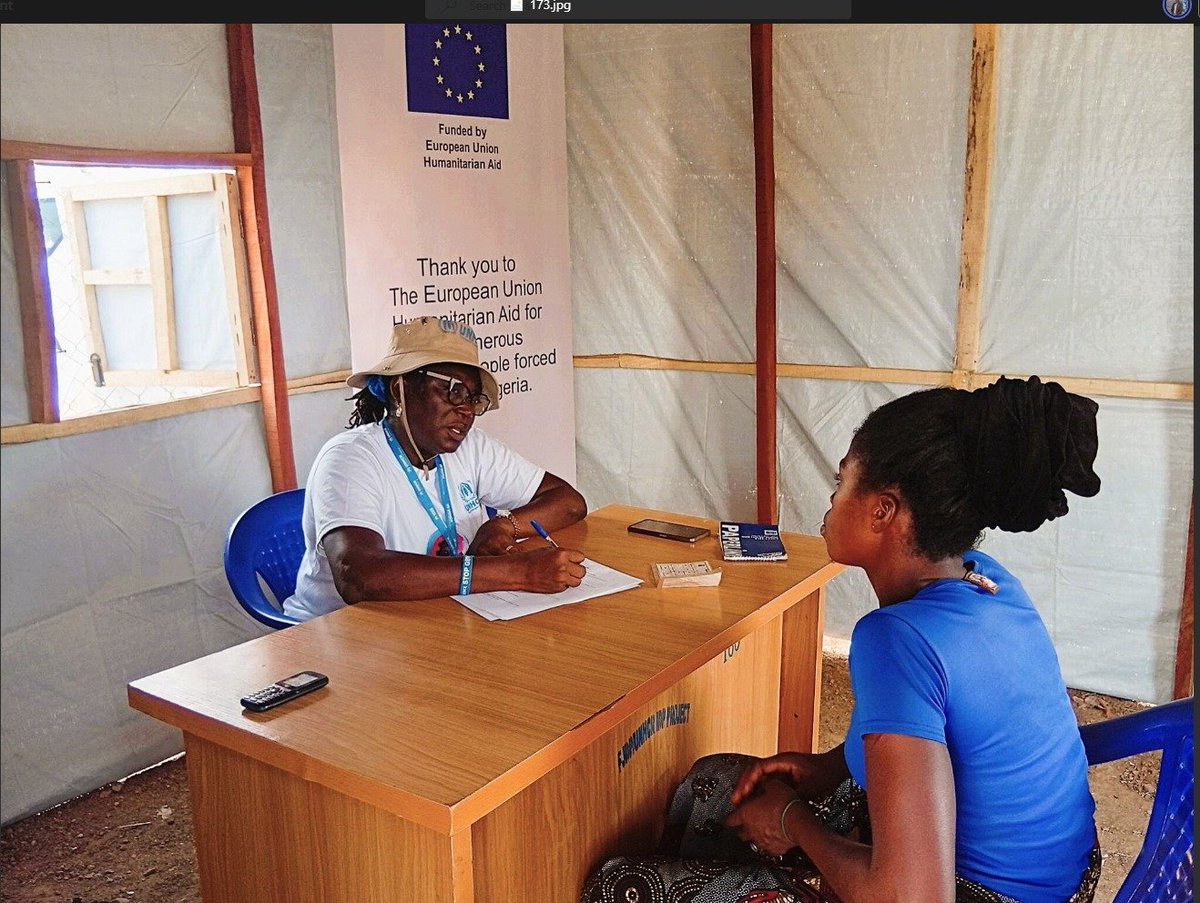UN_Nigeria's tweet photo. Across Borno, Adamawa and Yobe, @eu_echo support helps @unhcrnigeria identify protection risks & connect people affected by displacement with essential services, addressing gender-based violence and child protection concerns while protecting their rights & dignity.
#INFF #SDGs https://t.co/kVbl40dUPE