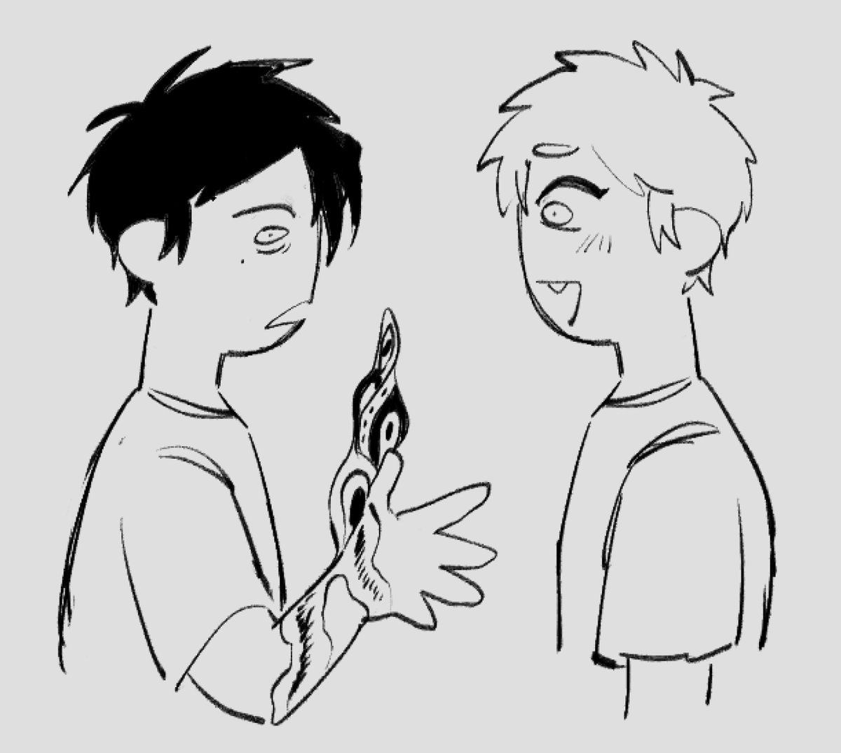 novakhov_'s tweet photo. Prediction for next week's chapter of #tshd plus bonus spoiler doodle https://t.co/wtnCwfYBVL