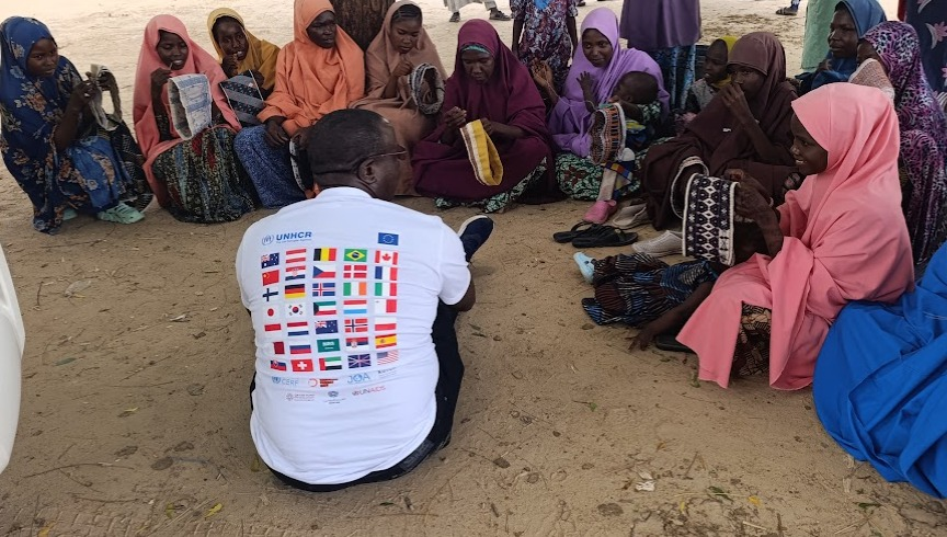 UN_Nigeria's tweet photo. Across Borno, Adamawa and Yobe, @eu_echo support helps @unhcrnigeria identify protection risks & connect people affected by displacement with essential services, addressing gender-based violence and child protection concerns while protecting their rights & dignity.
#INFF #SDGs https://t.co/kVbl40dUPE
