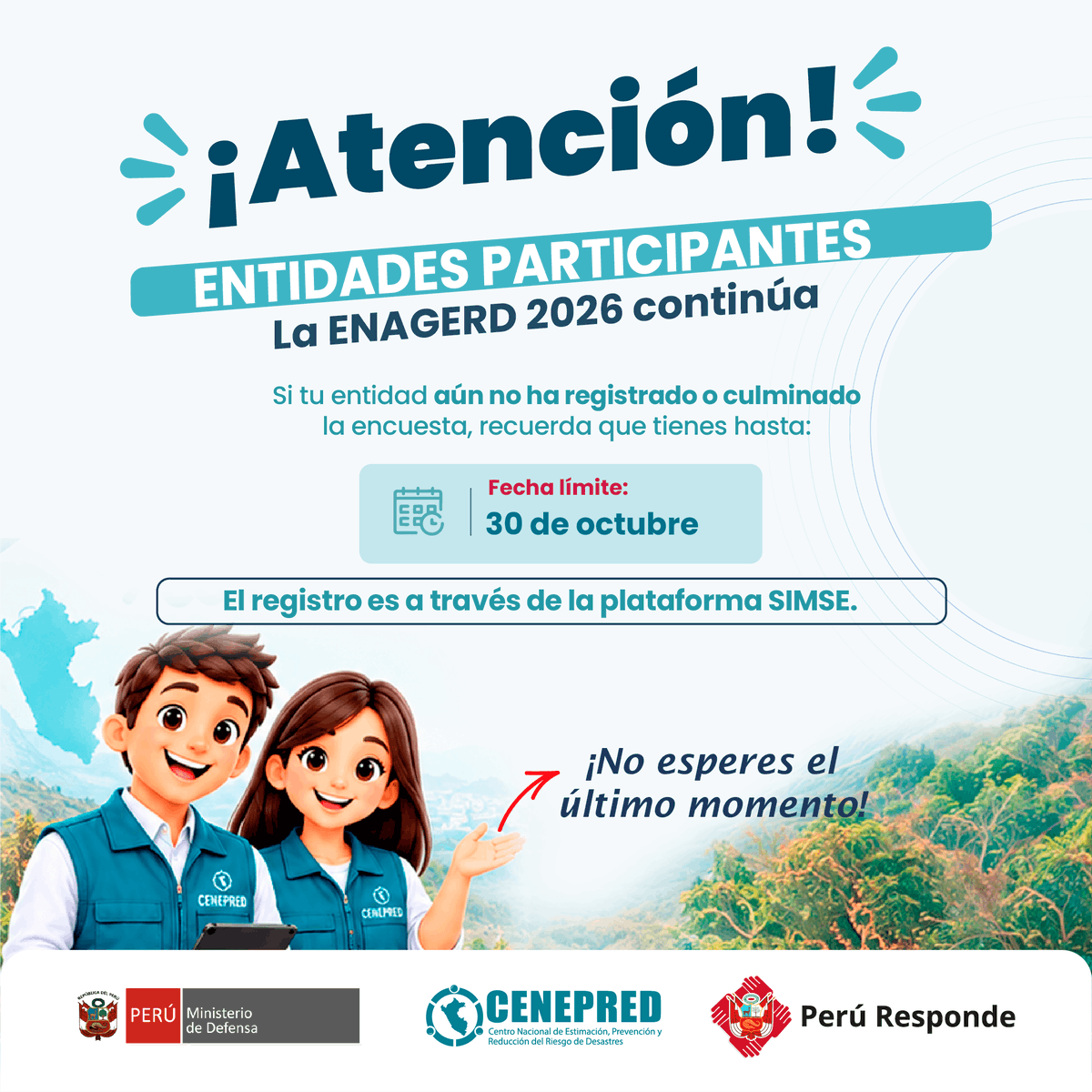 CENEPRED tweet picture