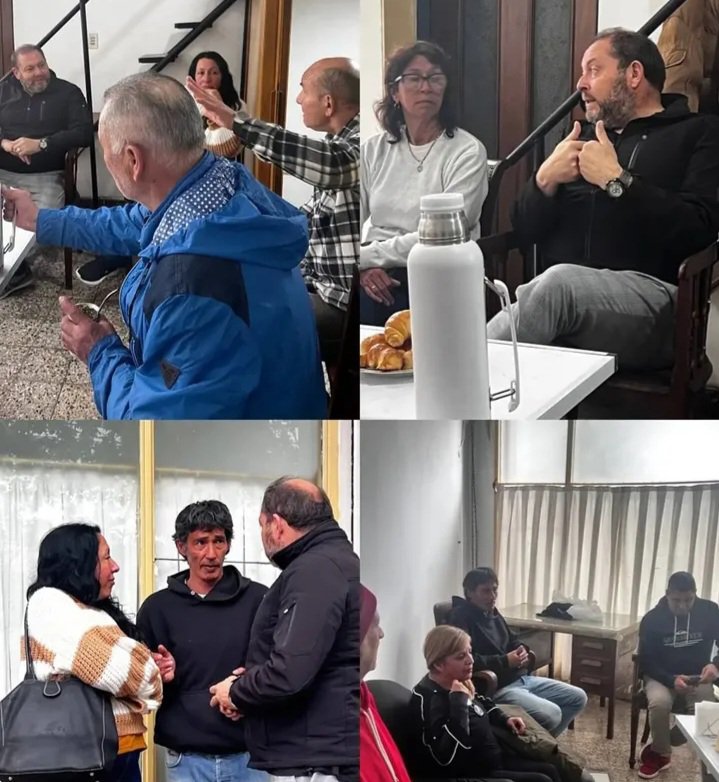 FGSanMiguel's tweet photo. 🗣️ Encuentro con vecinos junto al concejal @juanjo_castro . Conversamos sobre la realidad económica y política, las problemáticas barriales y las propuestas para nuestra comunidad.
🤝 Escuchar, participar y construir colectivamente para transformar la realidad.
@espopularok https://t.co/xmxuufbixY