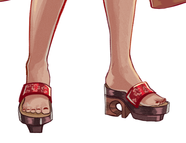 tvoyasashi's tweet photo. actually drew good feet for once #wip https://t.co/XS1NXFLmRM