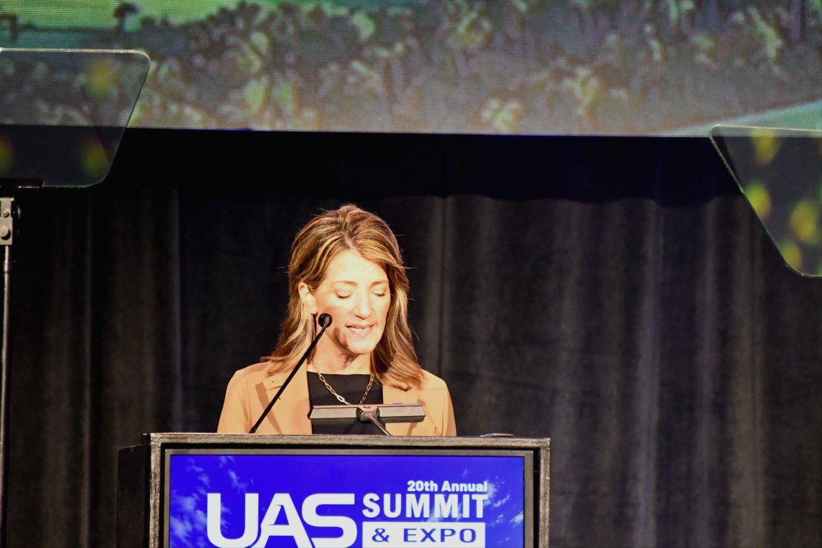 UASMagazine's tweet photo. #UASS26 has officially begun! A big thank you to @SenJohnHoeven, @NASA, and the @USSpaceForce for kicking off our 20 year celebration! https://t.co/6E4ejoZzjj