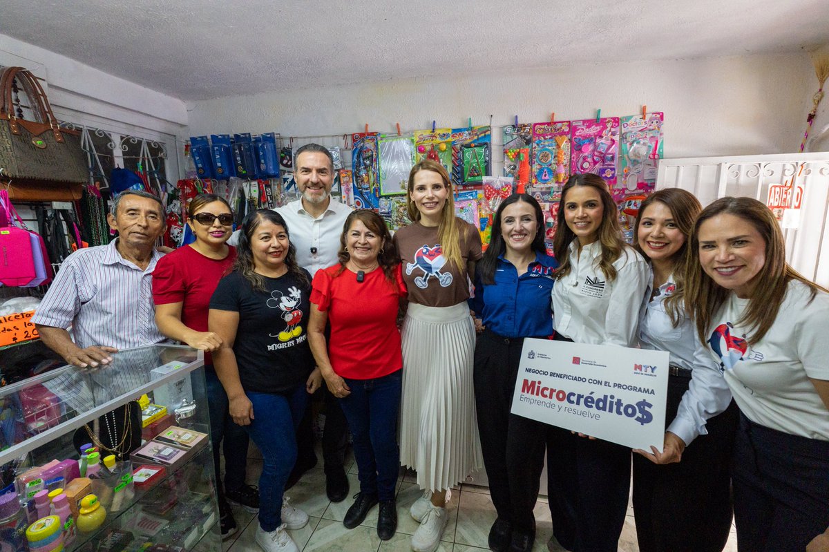AdrianDeLaGarza's tweet photo. ¡En Monterrey apoyamos a quienes trabajan por sacar adelante sus negocios y a sus familias!

Con Microcréditos, Emprende y Resuelve, brindamos apoyo a emprendedores para fortalecer sus negocios y generar más oportunidades en nuestra ciudad.

#AquíSeResuelve https://t.co/2j564aM15W