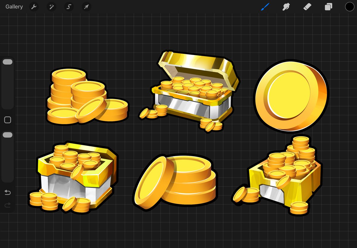 MisterBearGFX's tweet photo. In game gold currencies for a commission!

Commissions are still open!
Send a DM📩 

#ROBLOX #RobloxDev #robloxart #robloxGFX #Roblox_UGC #RobloxUI https://t.co/lvn2Hvf0DN