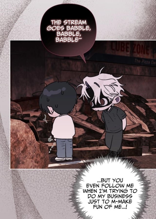 Stargazera001's tweet photo. Let him pee in peace!! tbh the little babble chant was kind of adorable https://t.co/dEKXlgxXzR