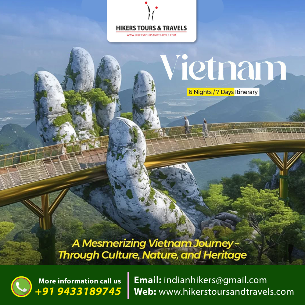 Juliethsanta96's tweet photo. 🇻🇳✨ Discover the magic of Vietnam with Hikers Tours! ✈️🌏
From the bustling streets of Hanoi 🏙️ to the breathtaking mountains of Sapa ⛰️, from the sparkling waters of Ha Long Bay 🚢 to the vibrant beauty of Da Nang 🌊—Vietnam offers an https://t.co/smjkVH9Vmf