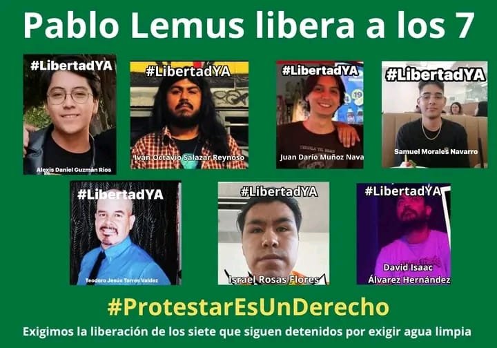EabundioR's tweet photo. @AlvarezMaynez Liberen a los 7 YA. https://t.co/GyuWnElwhL