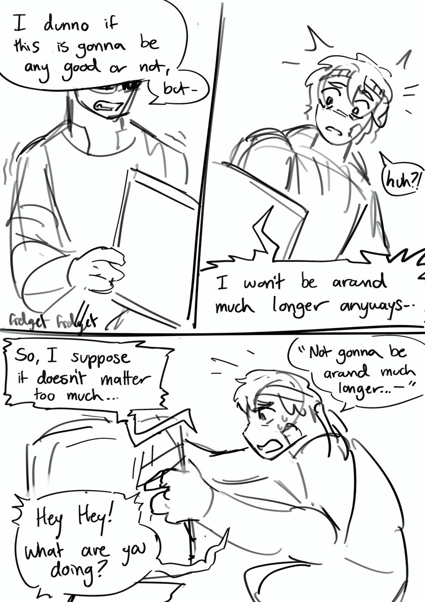 dustiiok's tweet photo. As promised, the scrapped Teddy PvP civ comic 

PART 1 [1-4 / 16] 
#pvpcivilization https://t.co/Ubh1Ak3djp