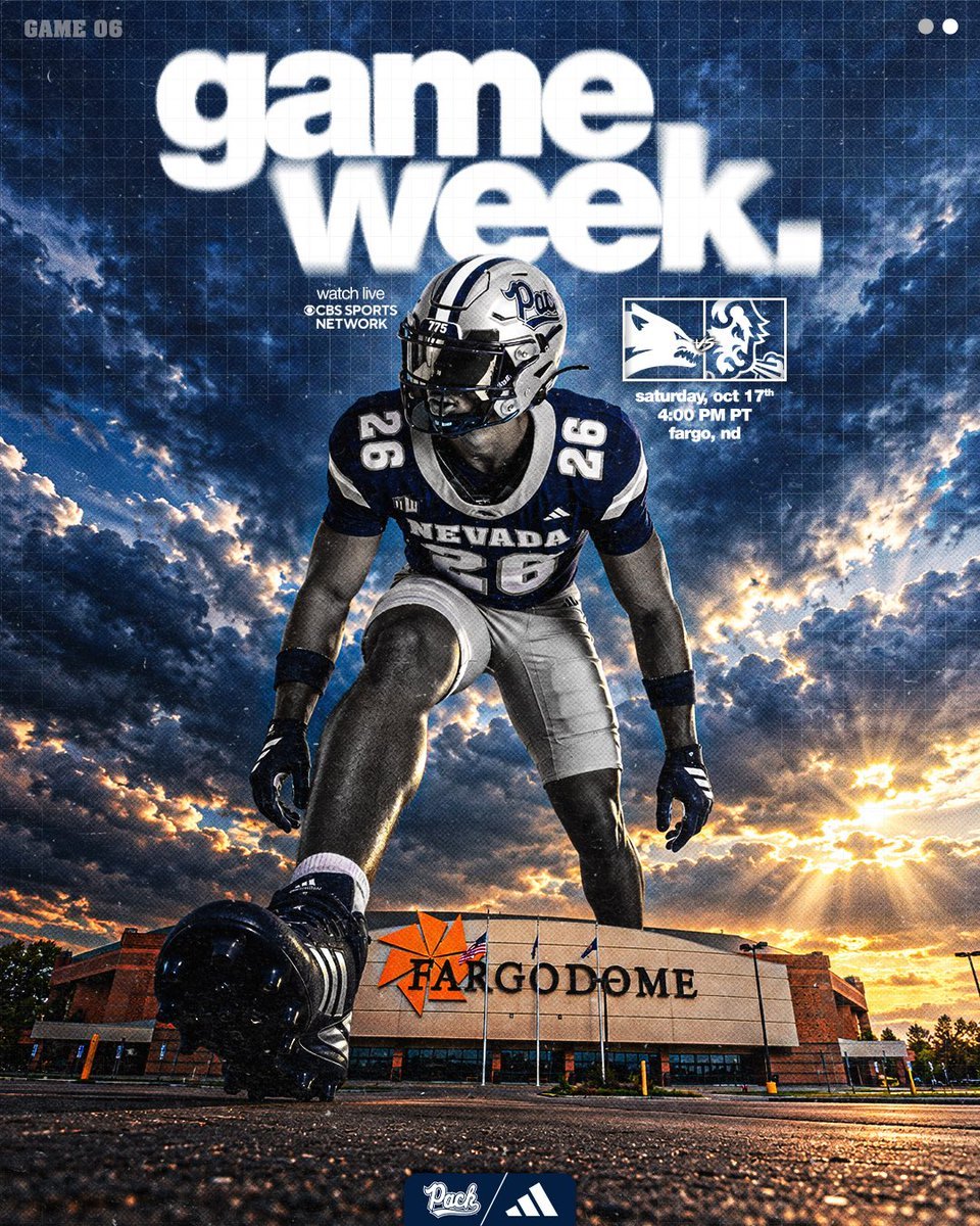 NevadaWolfPack's tweet photo. Game Week @ The Fargodome ๐ฎโ๐จ
#BattleBorn https://t.co/x84gl1QyvV