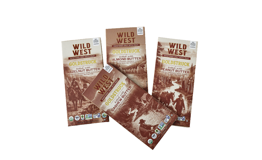 CandyIndustry's tweet photo. Wild West Chocolate has announced the nationwide launch of its newest confectionery innovation, Goldstruck, which was released exclusively at Sprouts Farmers Market on October 5. 

Read it here: https://t.co/o5sufNdk1s https://t.co/L5E9fa19HA