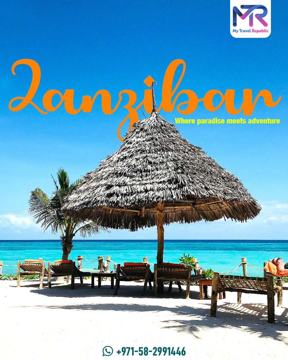 BriansShacota's tweet photo. 🌴✨ ZANZIBAR CALLING: YOUR TROPICAL ESCAPE AWAITS! 🌊💙
Escape to the enchanting island of Zanzibar, Tanzania — where turquoise waters, powdery white beaches, luxury stays, and unforgettable adventures come together for the perfect holiday. 🏝️✨ https://t.co/rvoI4QattV
