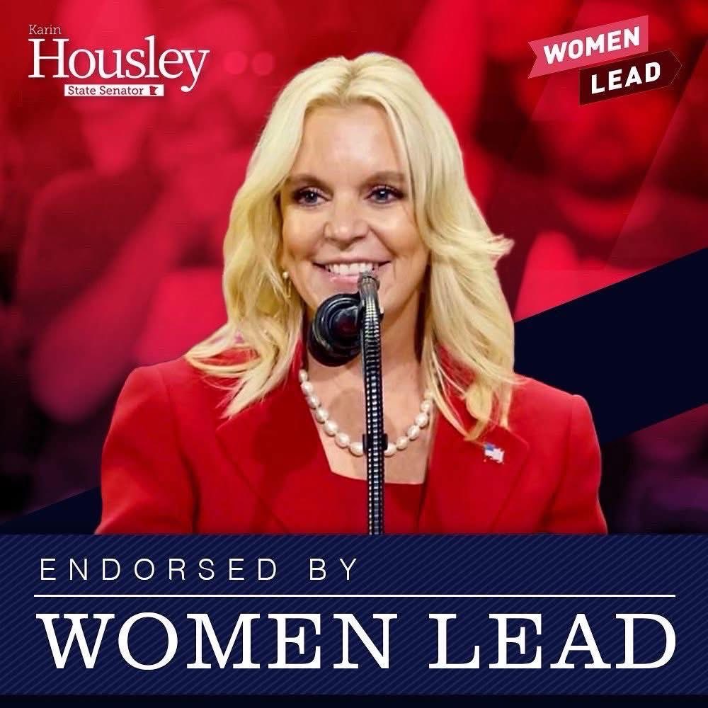 KarinHousley's tweet photo. I'm grateful to have the endorsement of Women LEAD MN PAC and their support for my reelection to the Minnesota Senate.

Women LEAD works to support strong women leaders across Minnesota and I'm grateful to have their support as I continue fighting for our families, communities and taxpayers at the Capitol.

Thank you, Women LEAD MN, for your endorsement!

#housleyforsenate #sd33 #mndistrict33
