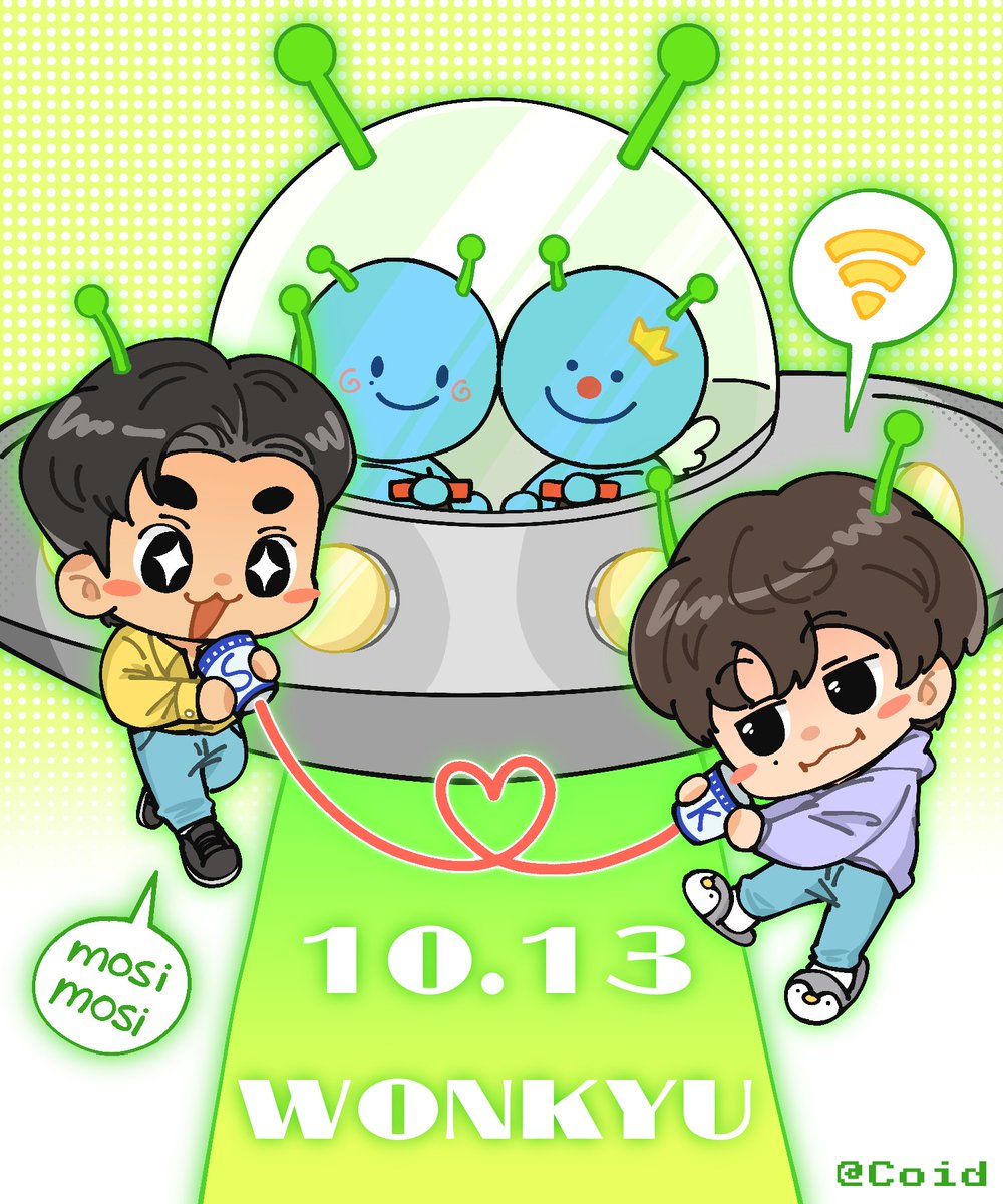 coid_ice's tweet photo. Sorry I’m an hour late…🙏🏻

🦁2026.10.13🐧
✨HAPPY WONKYU DAY✨
🛸👽🛸👽🛸

#SIWON #KYUHYUN
#WonKyu 
#HappyWonKyuDay https://t.co/MaGkPfEyJe