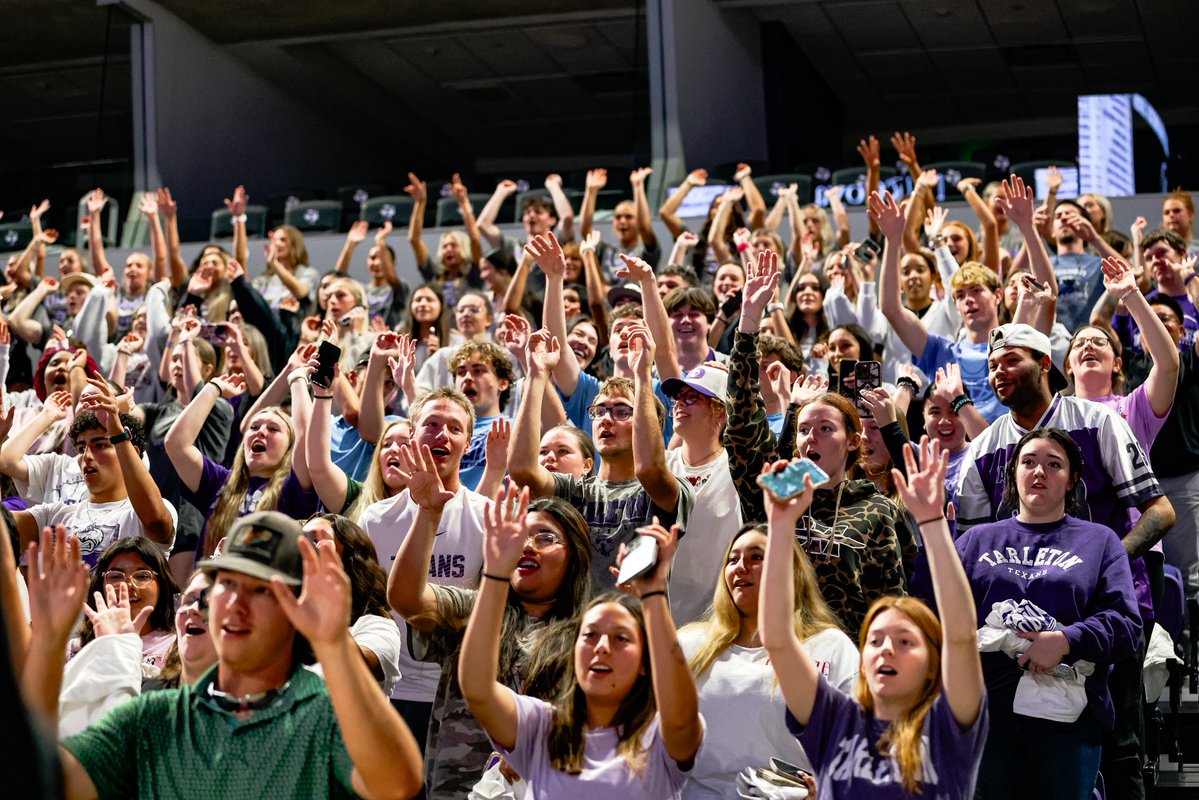 TarletonSports's tweet photo. 🏀 is back! 🙌

Can’t wait to welcome Texan Nation back to the EECU Center! https://t.co/VpTCqwP3ZI