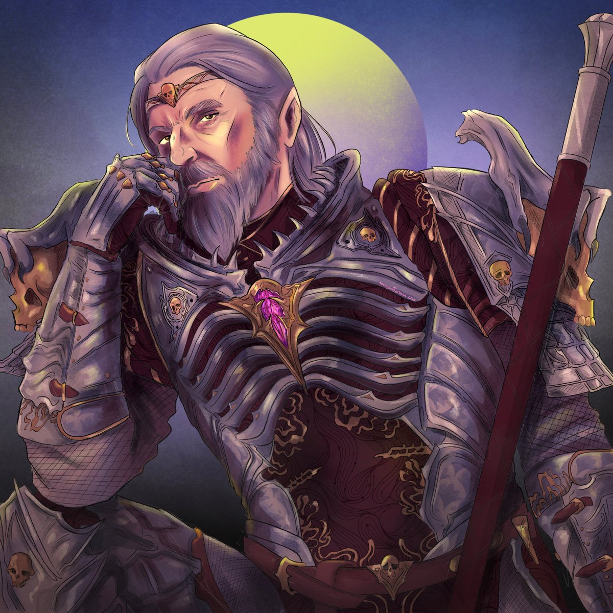teenycoffeebean's tweet photo. I haven't played #bg3 but I know my type of villain when I see 'em ๐ #kethericthorm https://t.co/XO68b3iTPG