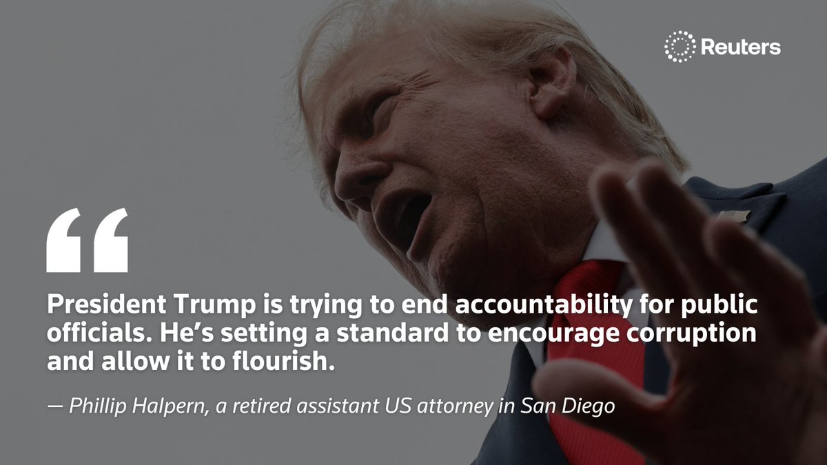 Reuters's tweet photo. President Trump says he's granted clemency to Americans unjustly prosecuted by the Biden administration. Reuters found his pardons for public officials overwhelmingly went to Republicans or those who publicly supported him or his agenda https://t.co/1PPlpRyZg9 https://t.co/cYvDRsKa50
