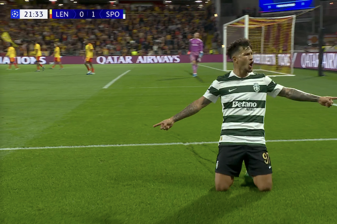 CabineSport's tweet photo. Luis Suárez passa a ser o melhor marcador da história do Sporting CP na Champions League, com 7 golos. https://t.co/5avMn0Ag6o