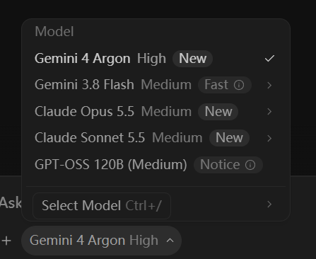 AstraFoundryAI's tweet photo. @shenfanlaogou 请直接用high，强的一批，前脚Claude账号被封，后脚Gemini4Argon就放出来了，我现在只想给anthropic补一封邮件让它不用解封我的Claude账号了😂 https://t.co/5LUIjhknmP