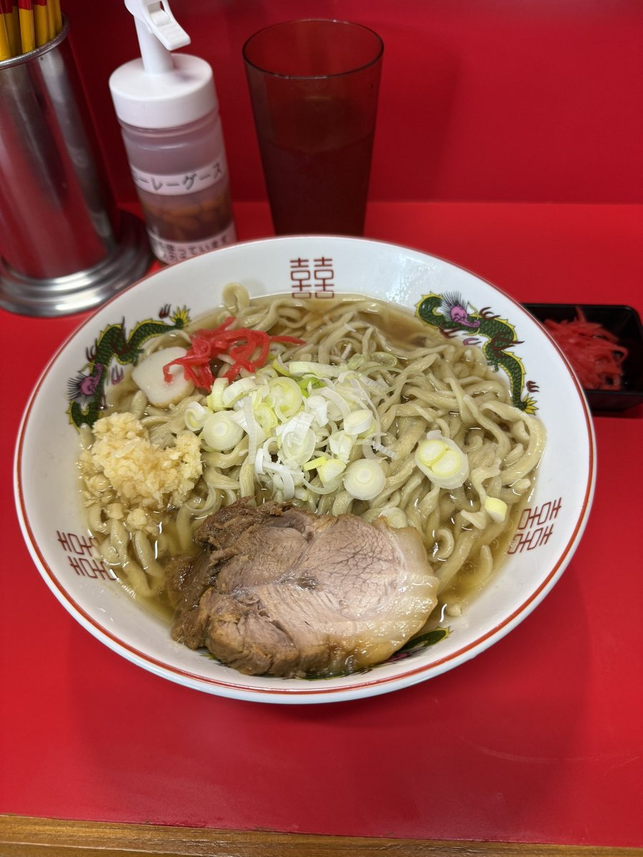 onigiri2085's tweet photo. はじめて二郎で沖縄そば食べた！結構好きなやーつ👆
#ラーメン二郎 https://t.co/5ZfdDkeHLm