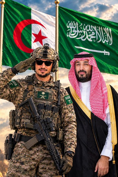 AmgadRetal81768's tweet photo. الجزائر والسعودية شعباً واحداً https://t.co/h9qR2lTpbz