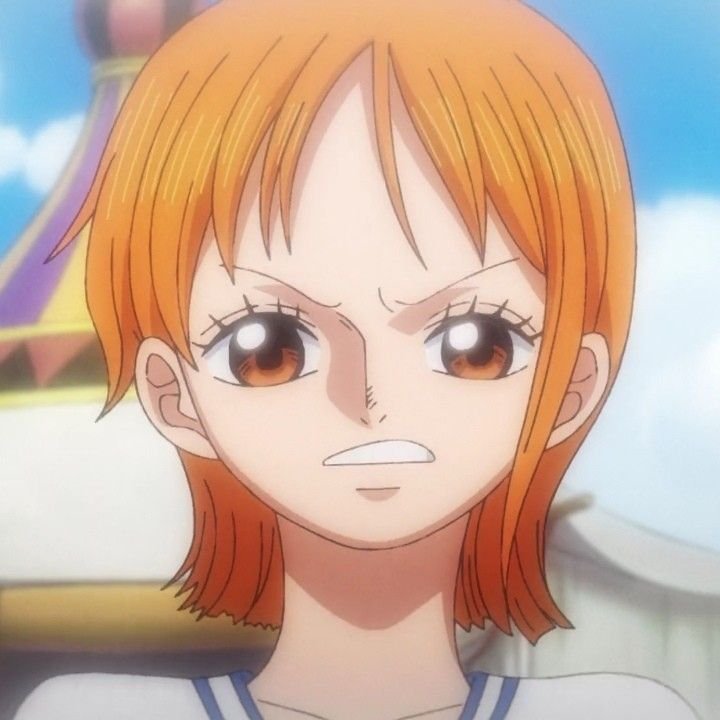 Blossom_uto's tweet photo. Pre-timeskip Nami with the new animation! She looks so cute! https://t.co/xYe3YLqTwT