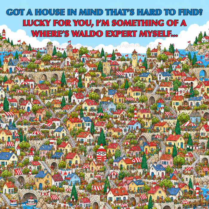 myagentrobert's tweet photo. Looking for your dream home and feel like it’s a game of Where’s Waldo? 🧐🏡 Don’t worry, I’m an expert at finding the perfect spot! Let’s track down your hidden gem together! #HomeSearch #RealEstate https://t.co/rS4fflyjoe