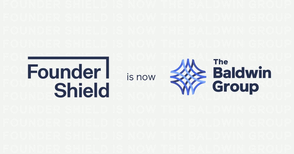 Baldwin_Innovn's tweet photo. Today marks a new chapter for Founder Shield. 

After 5 years of integration, we’re joining The Baldwin Group as its Innovation Practice, one of 50+ firms now under one brand. 

New handle; same latest insights on the innovation economy!

Press release: https://t.co/onU4uqV7IG https://t.co/0hBieaIPF1