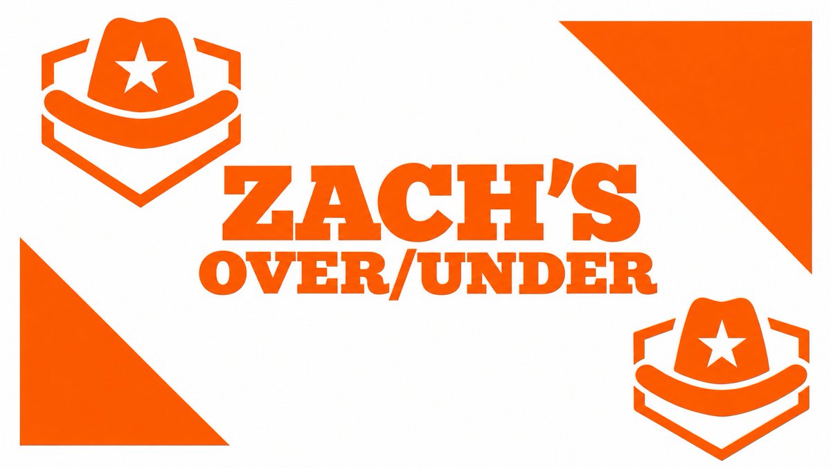 PokesReport's tweet photo. Zach's Over/Under is back to give a look ahead to the Cowboys game against Houston! Play along with Zach and see who is better! Watch here: https://t.co/lI7tOkgpYF https://t.co/p8Rb82Usur