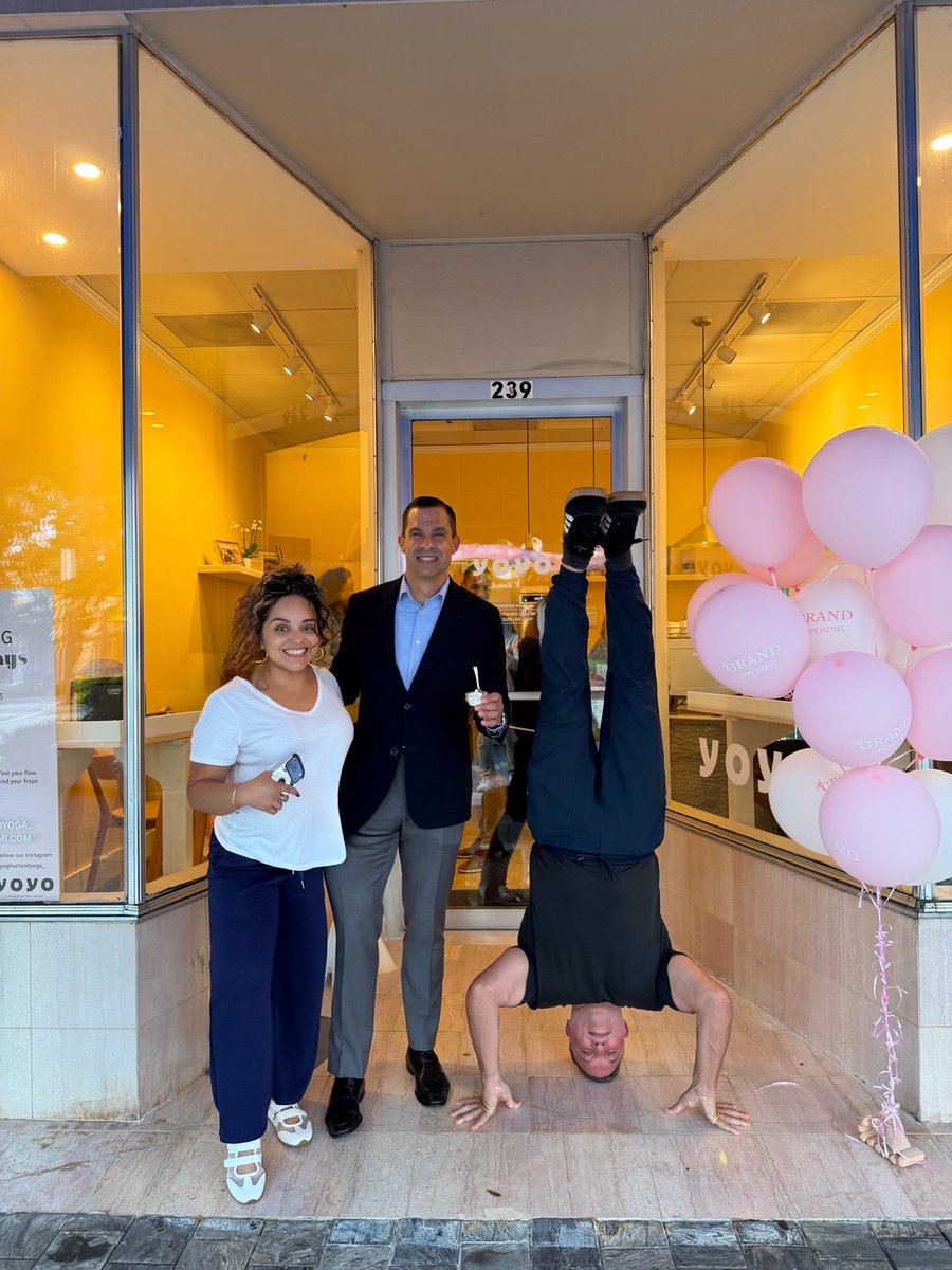Vince_Lago's tweet photo. Congratulations to YoYo on the opening of their beautiful new studio on Miracle Mile!
 
This boutique yoga and Pilates studio brings together movement, community, and a Scandinavian-inspired café offering coffee and yogurt, all in a beautifully designed space. https://t.co/VftJOAlrAg