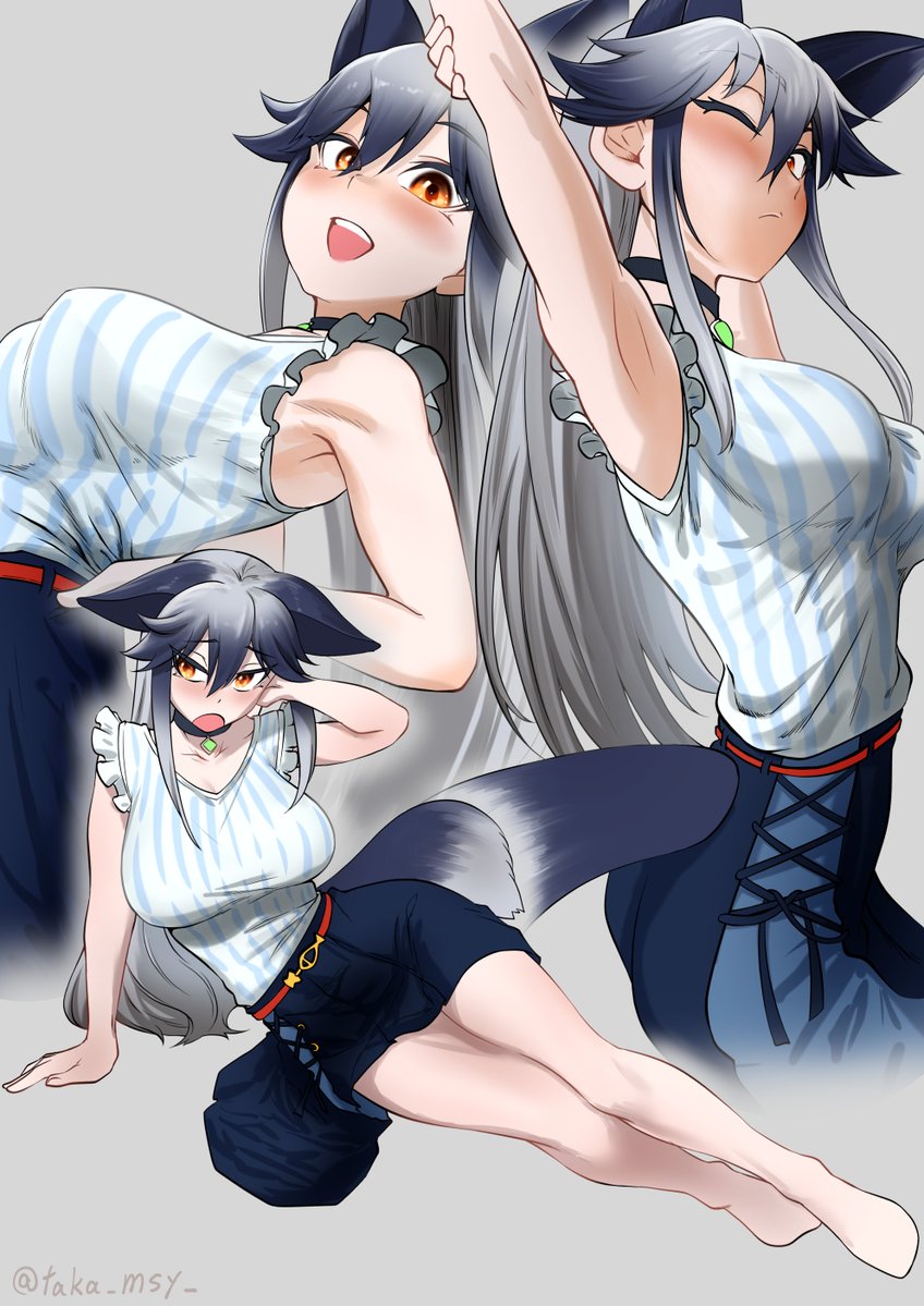 taka_msy_'s tweet photo. おでかけ服のギンギツネ描きました♪
久々にイラスト描いたから塗り方手探り状態だった…
#けものフレンズ #けもフレ https://t.co/shNoI4FoIH