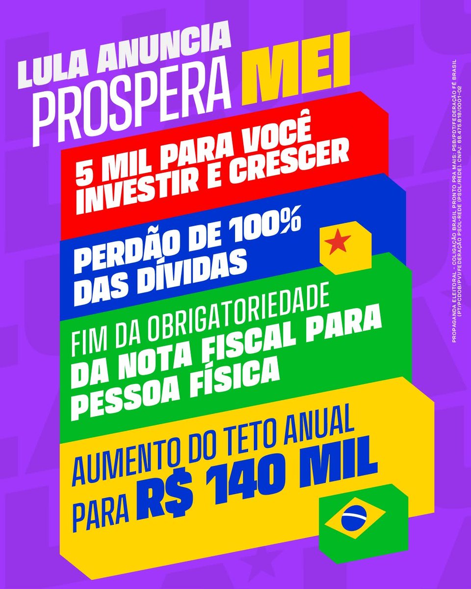 MarceloSilva_PT's tweet photo. Lula está ao lado de quem empreende!!! 

#lulaaoladodomei https://t.co/ITVEjm1NQd