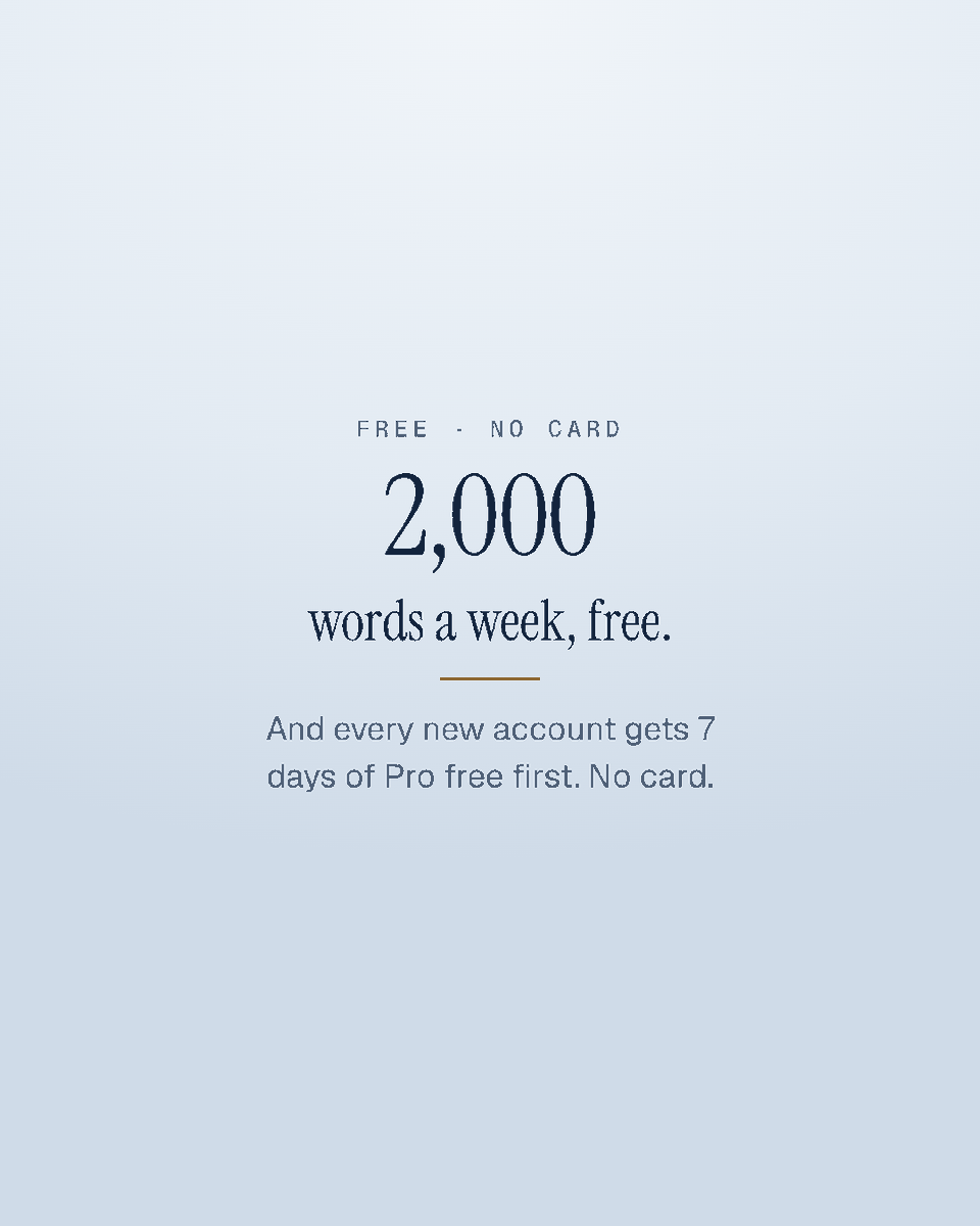 voktikhq's tweet photo. Voktik is out. Voice typing for Windows: download it, sign in with Google, hold Ctrl+Win and talk.

Free is 2,000 words a week, no card. New accounts get 7 days of Pro free.

https://t.co/J2tIQgruPs https://t.co/SX8R0Lbdp0