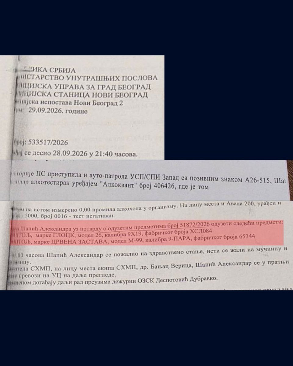 marcele61's tweet photo. Hej @tuzioci...
Tužilaštvo tvrdi da kod gangule iz nambije nije pronađeno nikakvo oružje..?
@KPromeni kaže drugačije i pruža dokaz ?!

Nema veze, nego 
kako je, inače, ovako...pada li kiša, ogrev obezbeđen, zimnica, planira li se neka egzotika za letovanje.?
Superiška 🥳

Reset! https://t.co/pfuzAA3YXL