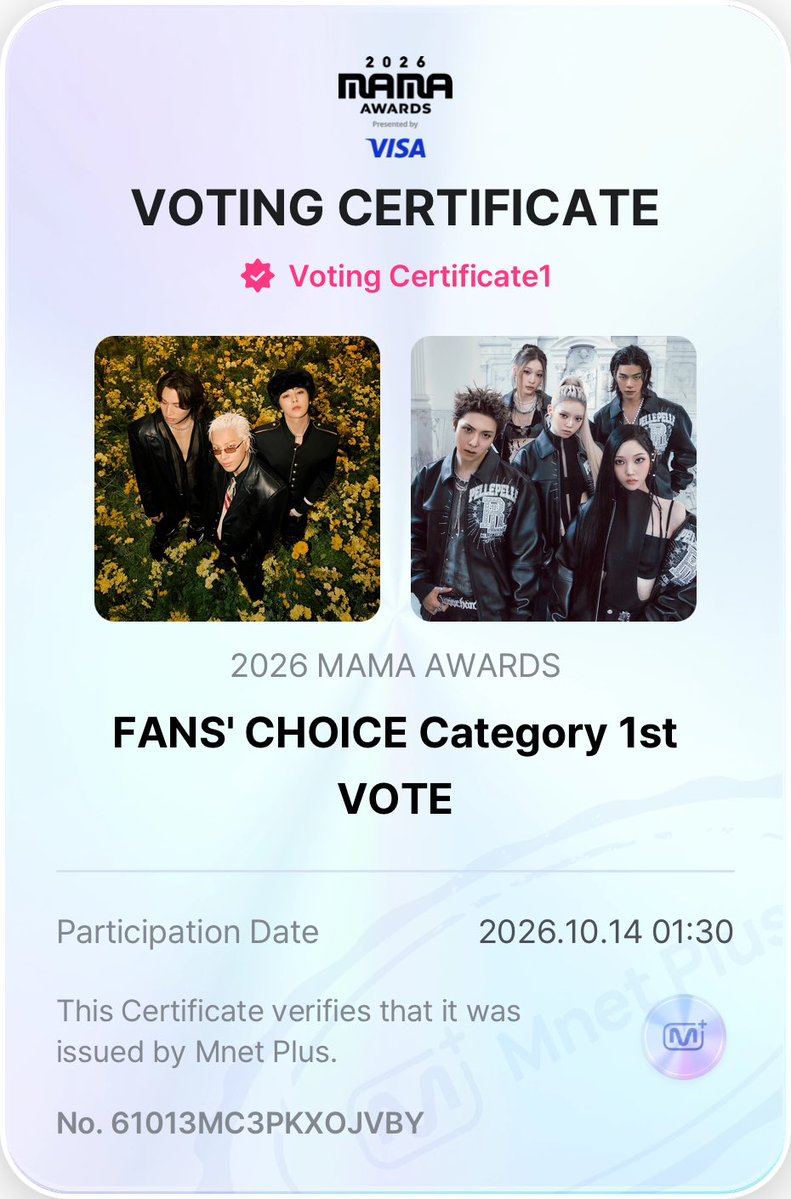 justgyong's tweet photo. Vote BB on mnet app guys!

I vote #BIGBANG for #2026MAMAVOTE https://t.co/xbY6elzY0K