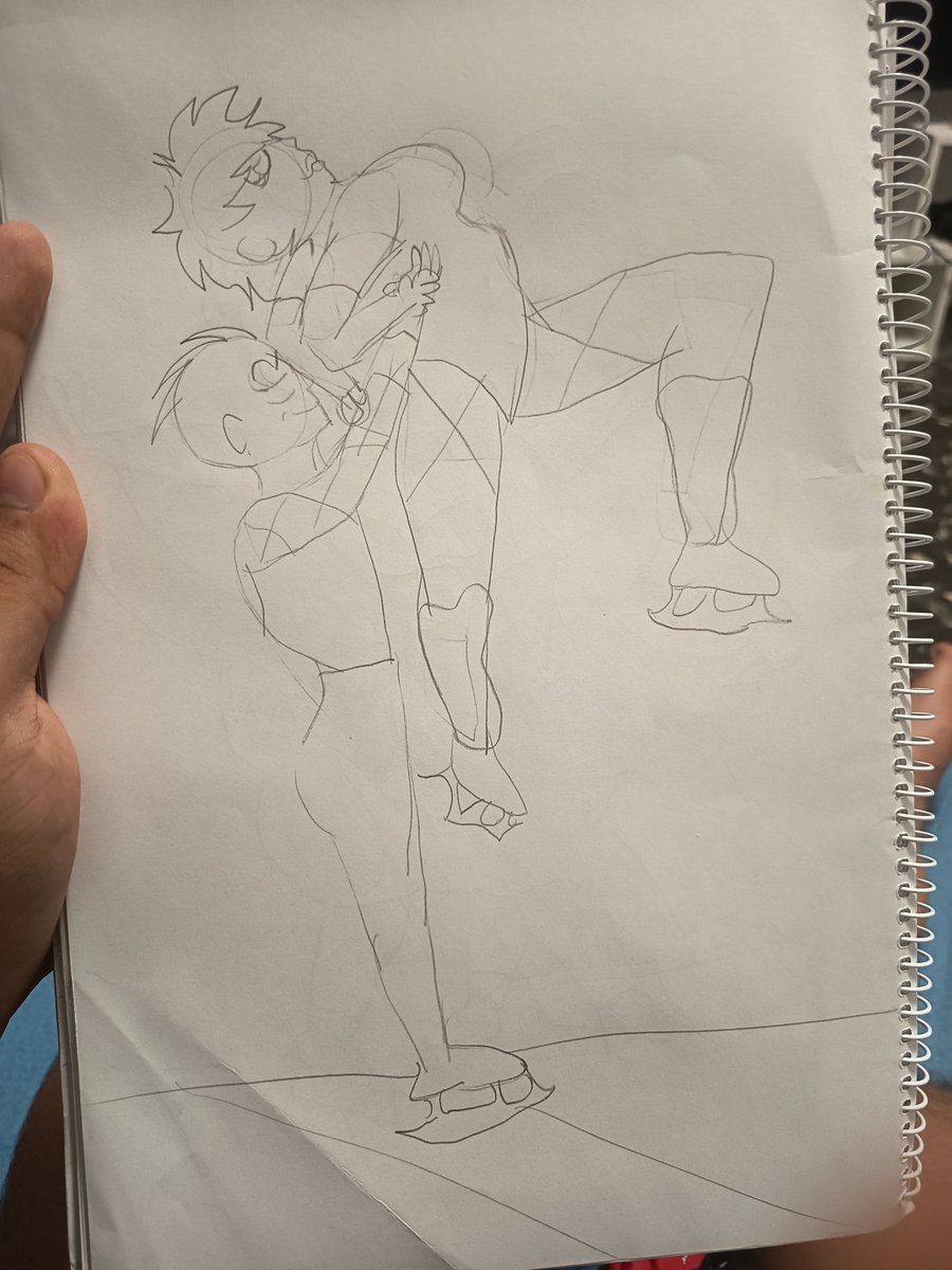 skunklover545's tweet photo. ✨Ice couple✨
#doodle #art #iceskating https://t.co/PNZniEn59C