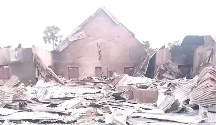 jihadwatchRS's tweet photo. Nigeria: Muslims erase entire Christian villages, destroy churches, escalate mass abductions

Why the abductions? Like all the rest of this, it’s Islamic law. “As for the captives, the amir [ruler] has the choice of taking the most beneficial action of four possibilities: the first to put them to death by cutting their necks; the second, to enslave them and apply the laws of slavery regarding their sale and manumission; the third, to ransom them in exchange for goods or prisoners; and fourth, to show favor to them and pardon them. Allah, may he be exalted, says, ‘When you encounter those [infidels] who deny [the Truth=Islam] then strike [their] necks’ (Qur’an sura 47, verse 4)” — Al-Mawardi, al-Ahkam as-Sultaniyyah (The Laws of Islamic Governance).

Read more at the link in the next post.