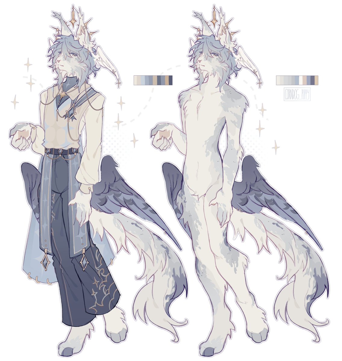 corndog_puppy's tweet photo. custom character based on Sunday from hsr ☀

c0mm from vgen! https://t.co/QS4HqJfHqn