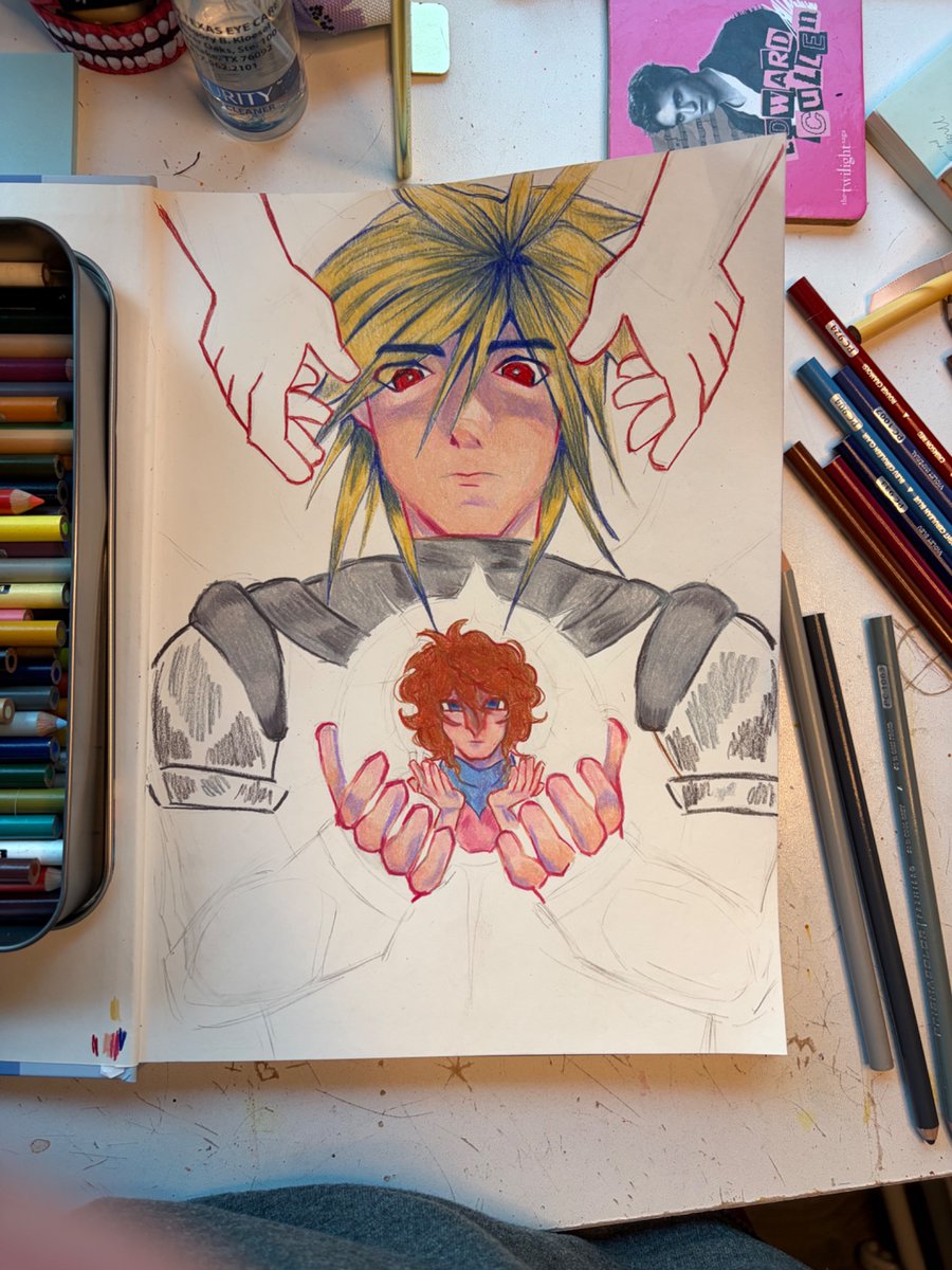 da_littlefishee's tweet photo. #wip pls don’t flop i actually love this sm #art #oc #ocxoc #ocship https://t.co/o2WuNGZc6d