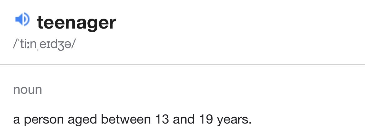 MrTumbUmb's tweet photo. @CosmicRayan @HawkRockz @bubs76453110 @Dperezolive_ @O2H2_OH4 Am I saying he’s a teenager? 

Feige said they are close in age, maybe she’s a little younger (usually in this age range little younger means 2-3 years and not 5-6)

Cambridge Dictionary says “teenager” is a person 13-19yo (you ignore it) 

What’s not to understand here? https://t.co/IVRcU5pS4t