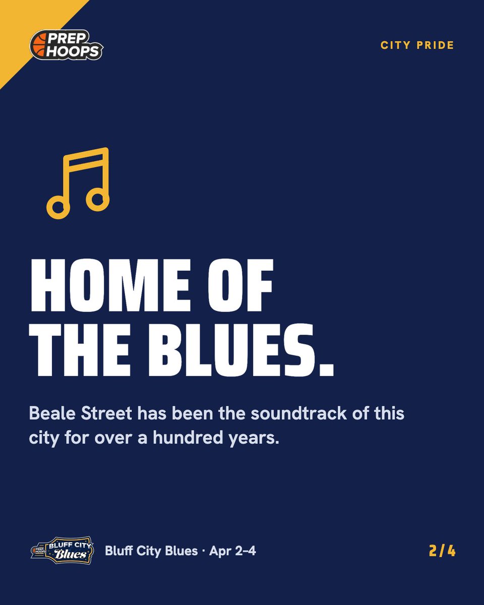PrepHoopsTN's tweet photo. Memphis, we’re coming.

Home of the blues and some of the best BBQ in the country. Now it’s time to bring the hoops.

Bluff City Blues · Apr 2–4 · Cordova, TN

Spots fill fast. Get your team in.

Apply: https://t.co/4av4opqtlv https://t.co/F9uPaENgZi