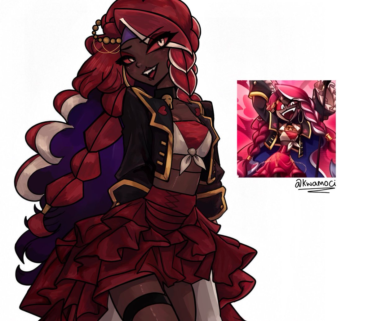 kwamoci's tweet photo. #HazbinHotel #Velvette https://t.co/VgI6C9H6Lz