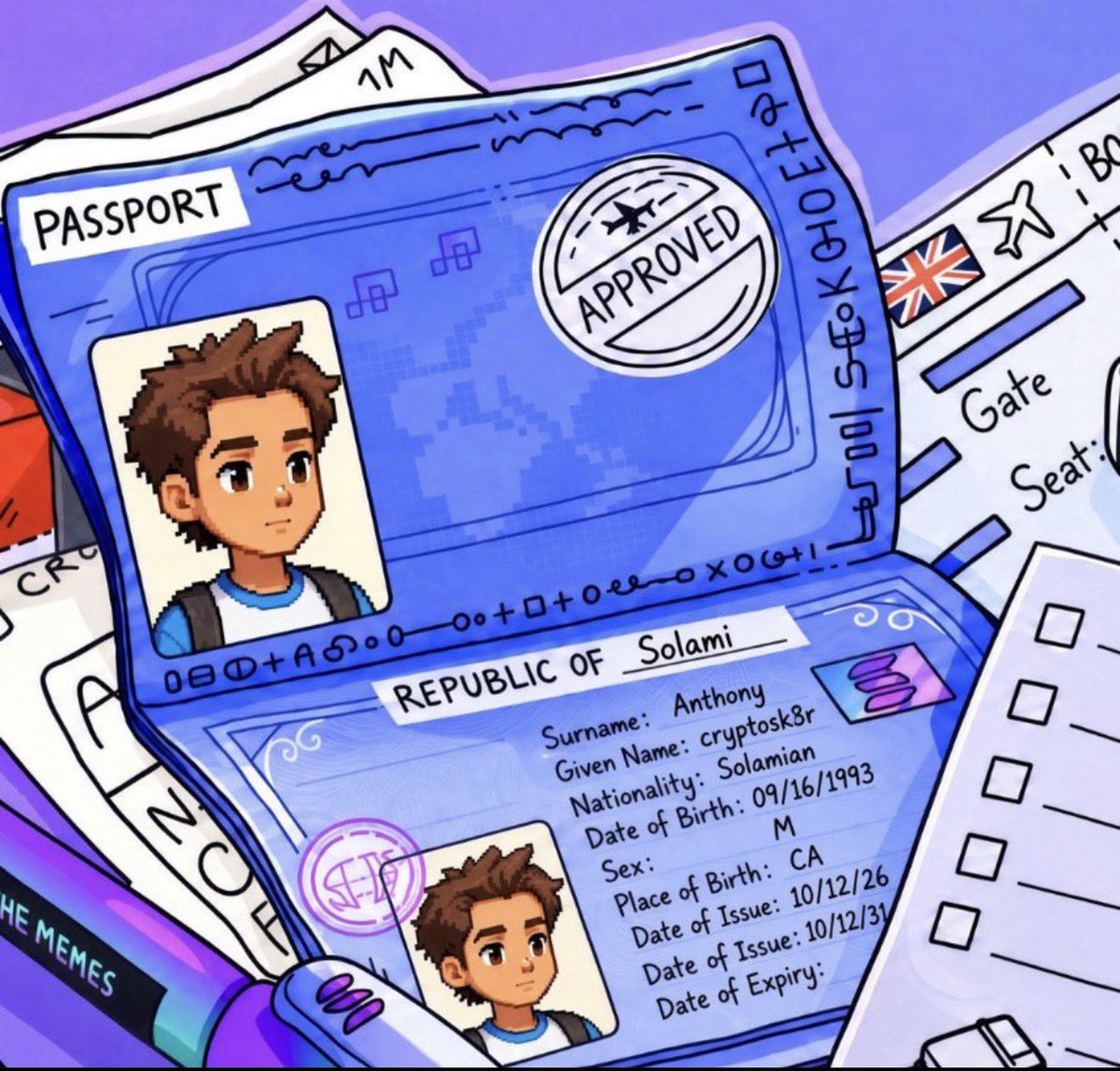 cryptosk8r's tweet photo. @solana Hope you got your passport 
solana:8ZP5CzbPL1fmP8dn1GEmLd8xw1JdudUF5Dk7EpLxpump https://t.co/C22CxDYyYC