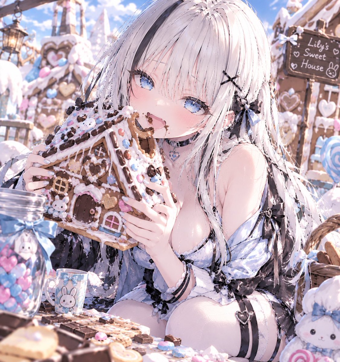 ShiroyaLily's tweet photo. おはよう☀

今日の夢はお菓子の国に行ってました🌟
起きたら現実…頑張るぞ😤
#おはよう #お菓子の国 https://t.co/ofZzKiAnyg