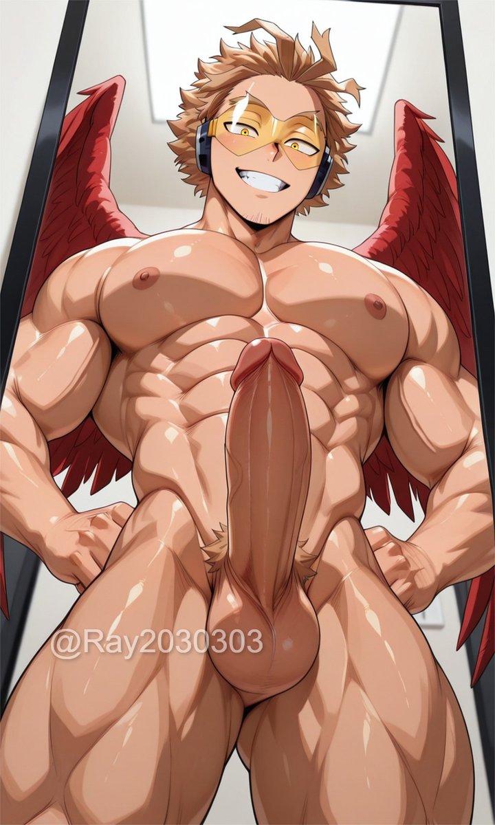 Ray2030303's tweet photo. More on Patreon❤️
#AIart #Muscle #Hawks #MHA #Yaoi https://t.co/LDWZB80hCN