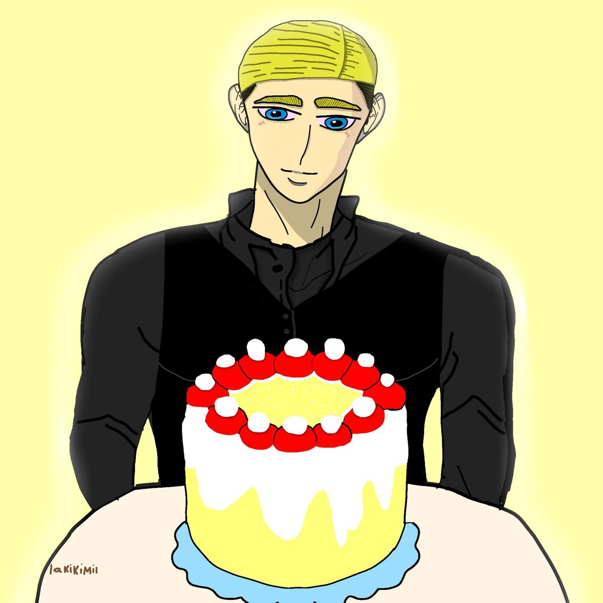 la_kikimil's tweet photo. FELIZ CUMPLEAÑOS AL MEJOR COMANDANTE QUE ES: ERWIN SMITH
Te amo, rubio delicioso y guapo
🙏✨✨
#Erwin #Erwinsmith #aot #snk https://t.co/xQmsMEV3nu