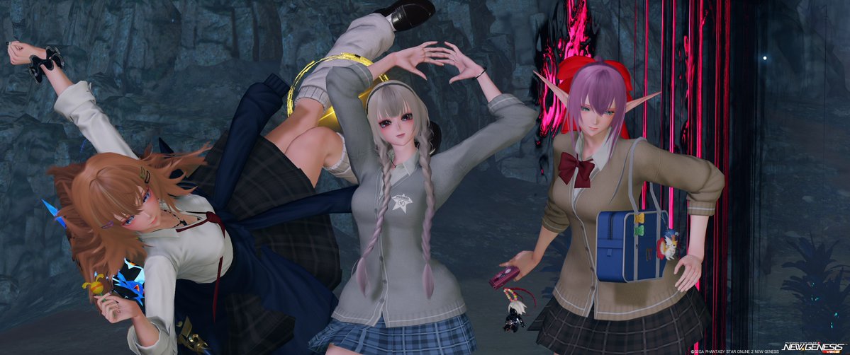 acrs7heUniverse's tweet photo. 夜遊びJK（ソラス）
#PSO2NGS 
#PSO2NGS_SS https://t.co/PgqlAWCZTy