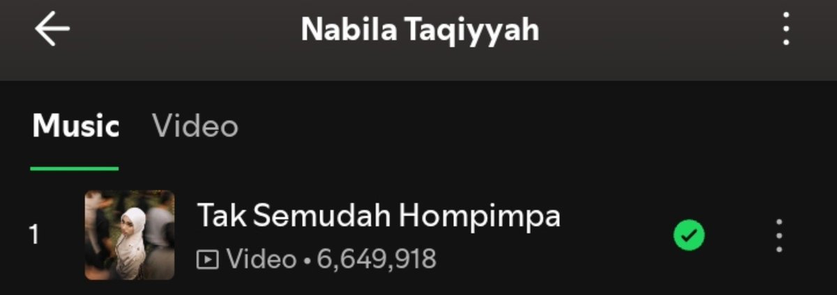 partoffik's tweet photo. 💽Update Streams Spotify💽
Tak Semudah Hompimpa by Nabila Taqiyyah 

12.10.2026
daily streams  263.168 (📈21.666)
fds #128            233.579
total streams  6.649.918
ML    3.437.812 (+42.060)

Alhamdulillah.. ayo kita dongkrak lagi! ❤️‍🔥 https://t.co/6jrFWJfTi3
