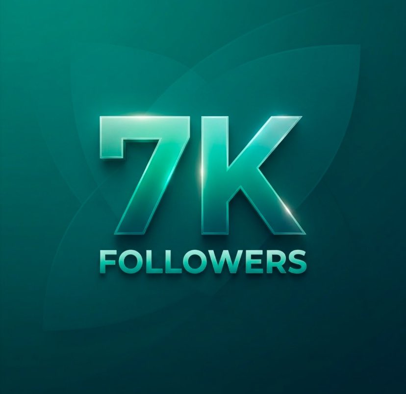 TemitopeT56333's tweet photo. 7k followers already 
Thanks to y’all that followed me, am really grateful🙏
We can do better🎉🥳🎊🙌 https://t.co/0tP7UYbjVa