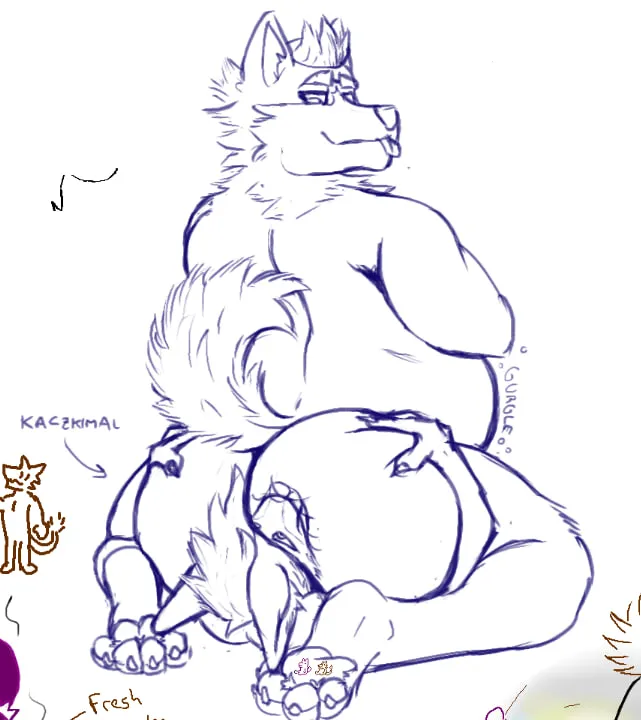 MaxHyperHusky's tweet photo. A few sketches from an assortment of drawpiles

#furry #furryart #furrynsfw #nsfw #furryvore #vore https://t.co/nD4Tuko2c2